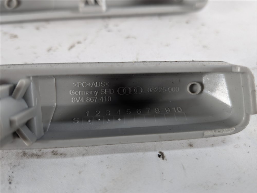 Thumbnail 10: 2017 AUDI A3 E-TRON (8V) INTERIOR DASH DOOR TRIM SET/7 (Micrometallic Silver)