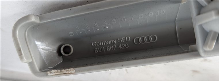 Thumbnail 11: 2017 AUDI A3 E-TRON (8V) INTERIOR DASH DOOR TRIM SET/7 (Micrometallic Silver)