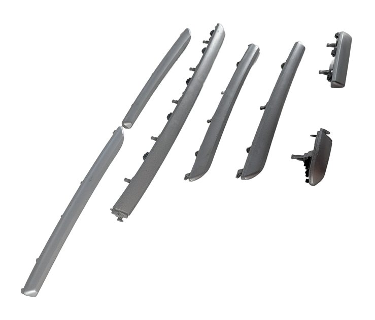 Thumbnail 5: 2017 AUDI A3 E-TRON (8V) INTERIOR DASH DOOR TRIM SET/7 (Micrometallic Silver)