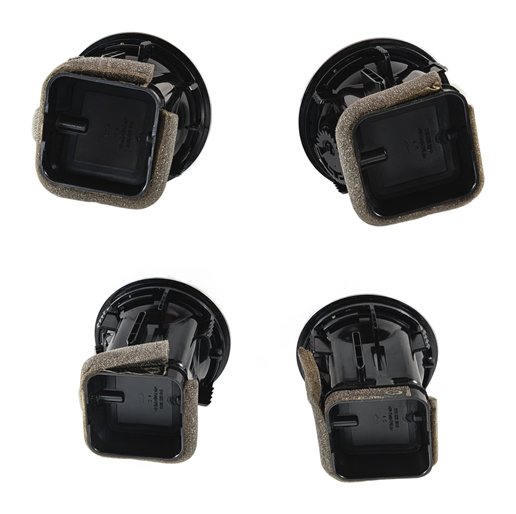 Thumbnail 7: 2016 AUDI A3 (8V) FRONT DASH HEAT AIR AC VENT SET/4 8V0820901 (Black)