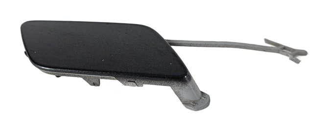 Thumbnail 2: 2017 AUDI A3 E-TRON (8V) FRONT BUMPER TOW HOOK TOWING EYE COVER CAP LID (Gray)