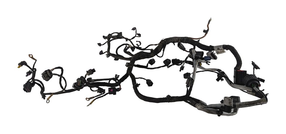 Thumbnail 2: 2017 AUDI A3 E-TRON (8V) 1.4L HYBRID (CXUA) ENGINE MOTOR WIRE WIRING HARNESS