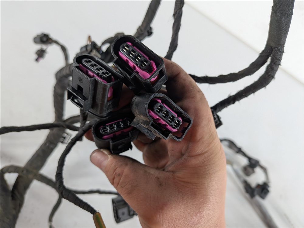 Thumbnail 9: 2017 AUDI A3 E-TRON (8V) 1.4L HYBRID (CXUA) ENGINE MOTOR WIRE WIRING HARNESS