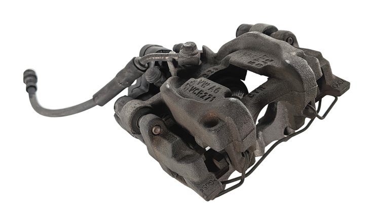 2015-2018 AUDI A3 (8V) RIGHT PASSENGER REAR ABS DISC BRAKE CALIPER w/ ACTUATOR