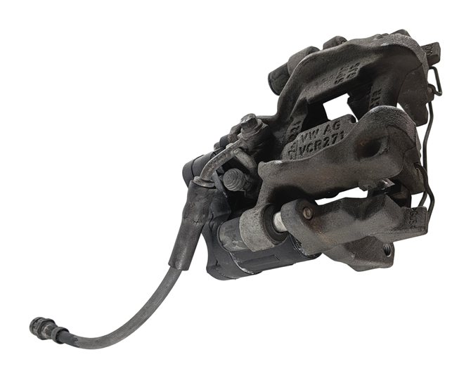 Thumbnail 5: 2015-2018 AUDI A3 (8V) RIGHT PASSENGER REAR ABS DISC BRAKE CALIPER w/ ACTUATOR