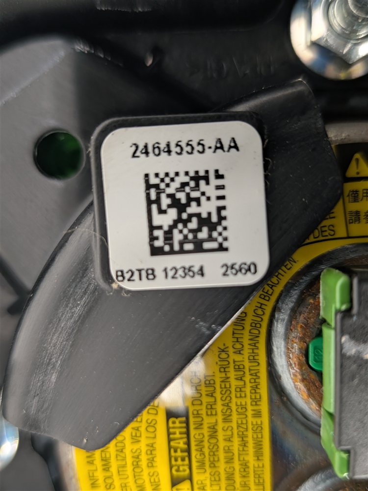 Thumbnail 11: 13-17 BMW X3 (F25) DRIVER 3-SPOKE STEERING WHEEL SRS AIRBAG AIR BAG (NON SPORT)