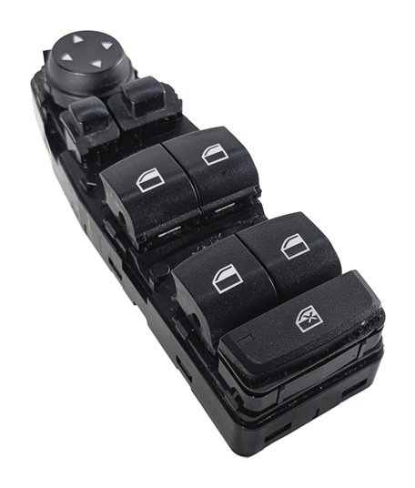 2012-2019 BMW 3 4 M3 X3 X4 SERIES FRONT LEFT DRIVER WINDOW SWITCH P-FOLD (BLACK)