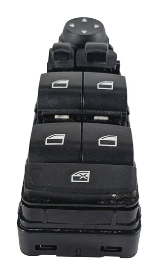 Thumbnail 2: 2012-2019 BMW 3 4 M3 X3 X4 SERIES FRONT LEFT DRIVER WINDOW SWITCH P-FOLD (BLACK)