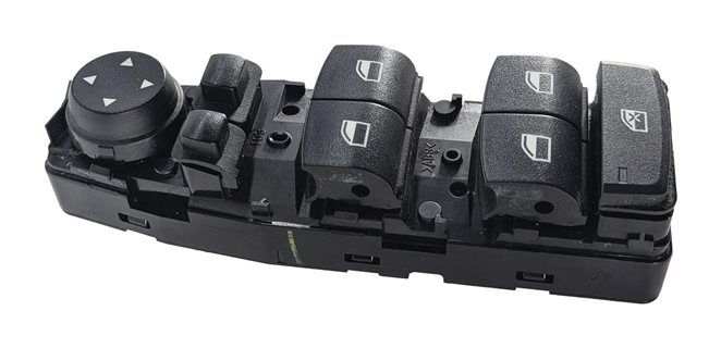 Thumbnail 4: 2012-2019 BMW 3 4 M3 X3 X4 SERIES FRONT LEFT DRIVER WINDOW SWITCH P-FOLD (BLACK)