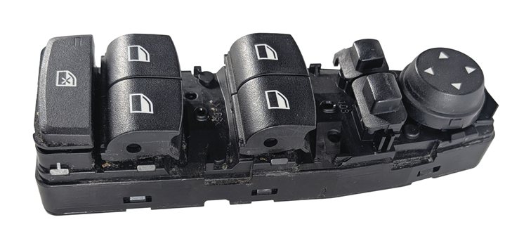 Thumbnail 5: 2012-2019 BMW 3 4 M3 X3 X4 SERIES FRONT LEFT DRIVER WINDOW SWITCH P-FOLD (BLACK)