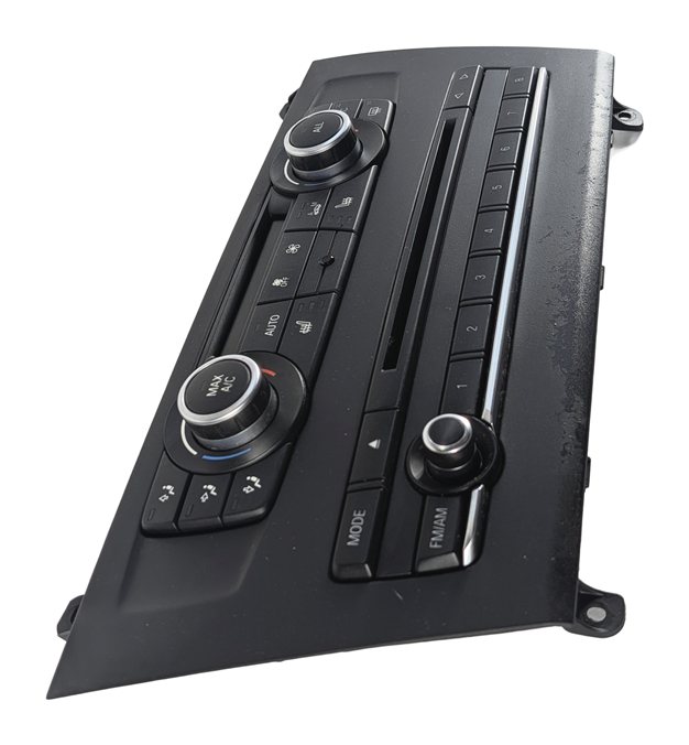 Thumbnail 5: 11-14 BMW X3 (F25) FRONT HEATER A/C TEMPERATURE CLIMATE w/ RADIO CONTROL & TRIM