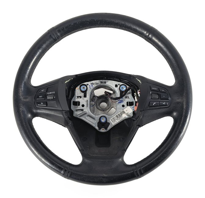 Thumbnail 4: 11-17 BMW X3 (F25) 3 SPOKE STEERING WHEEL & MULTIFUNCTION SWITCH BUTTONS (BLACK)