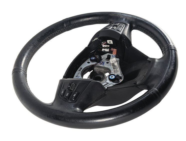Thumbnail 6: 11-17 BMW X3 (F25) 3 SPOKE STEERING WHEEL & MULTIFUNCTION SWITCH BUTTONS (BLACK)