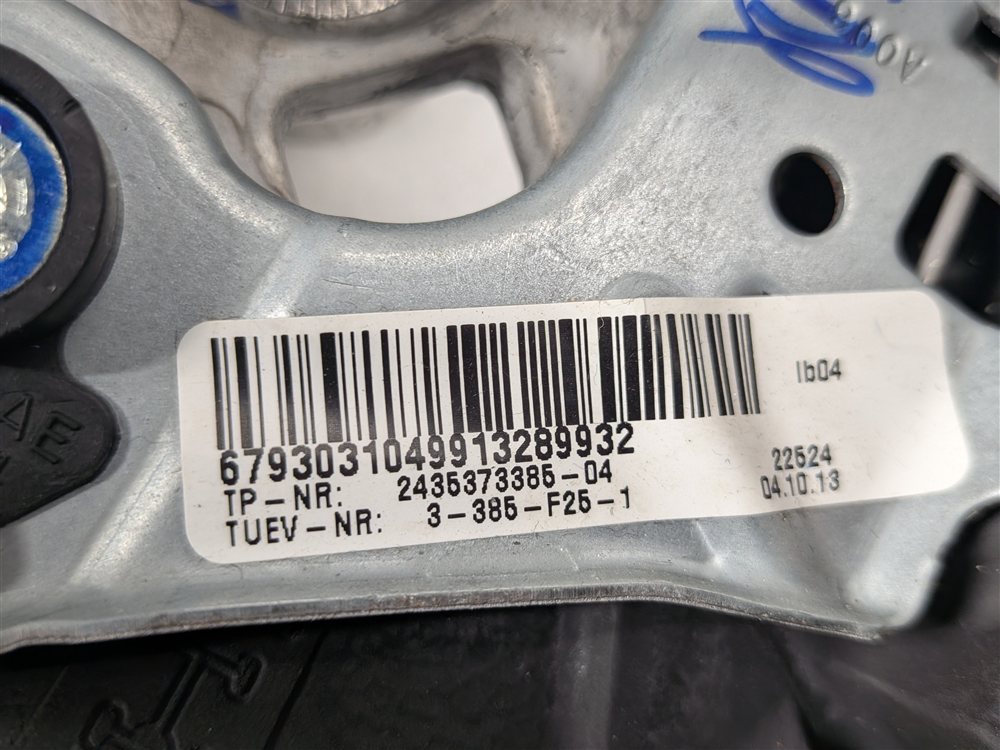 Thumbnail 9: 11-17 BMW X3 (F25) 3 SPOKE STEERING WHEEL & MULTIFUNCTION SWITCH BUTTONS (BLACK)