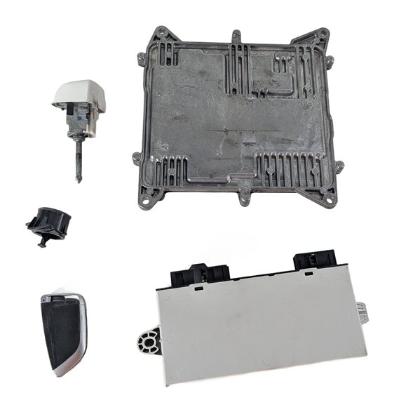 Thumbnail 6: 2014 BMW X3 (F25) 2.0L (N20) ENGINE COMPUTER DME CAS4 IMMOBILIZER KEY FOB SET/5