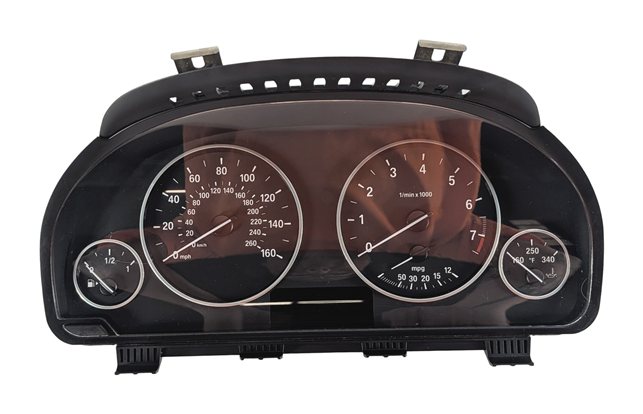 Thumbnail 3: 2011-2014 BMW X3 (F25) SPEEDOMETER INSTRUMENT GAUGE CLUSTER w/o HUD MPH (134k)