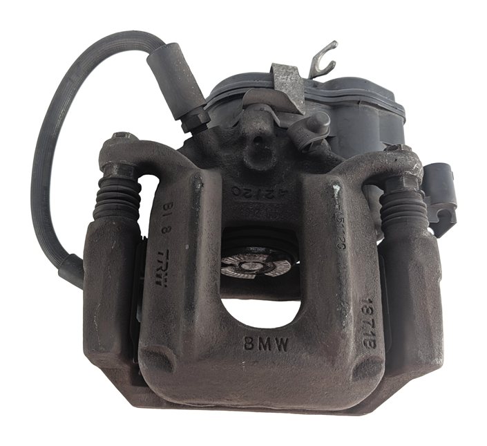 Thumbnail 3: 2011-2018 BMW X3 X4 (F25 F26) REAR LEFT DRIVER DISC BRAKE CALIPER w/ ACTUATOR