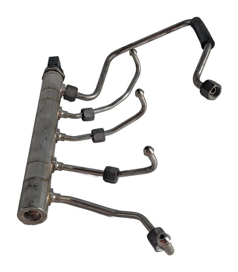 Thumbnail 2: 13-17 BMW 228i 328i 428i X3 F25 F30 2.0L N20 FUEL RAIL w/ LINES PRESSURE SENSOR