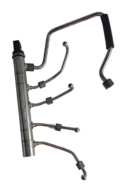 Thumbnail 3: 13-17 BMW 228i 328i 428i X3 F25 F30 2.0L N20 FUEL RAIL w/ LINES PRESSURE SENSOR