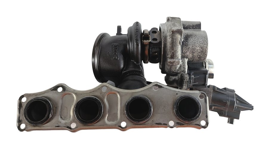 Thumbnail 7: 12-18 BMW 328i 428i 528i X3 X4 X5 Z4 2.0T (N26) ENGINE TURBOCHARGER w/ MANIFOLD