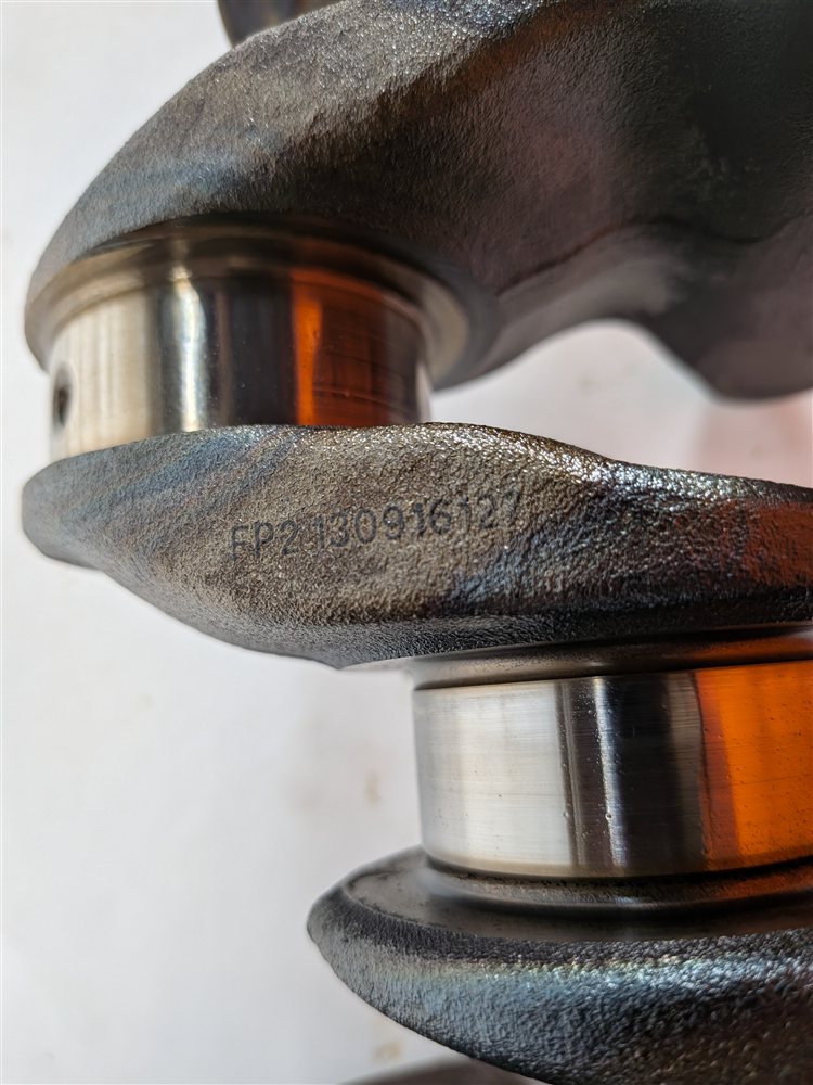 Thumbnail 10: 13-17 BMW 228i 328i 428i X3 F25 F30 2.0L N20 TURBO ENGINE CRANKSHAFT CRANK SHAFT