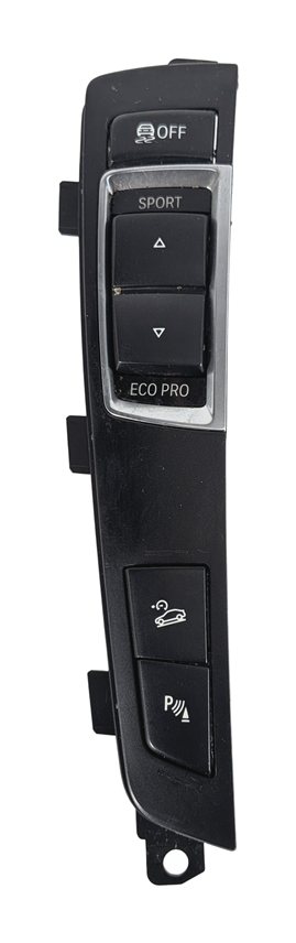 Thumbnail 3: 2014 BMW X3 (F25) CENTER CONSOLE DSC SPORT ECO PRO HILL DESCENT PDC SWITCH PANEL