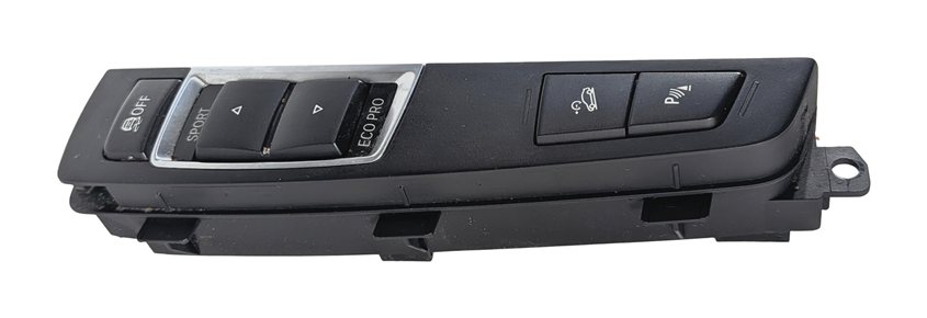 Thumbnail 4: 2014 BMW X3 (F25) CENTER CONSOLE DSC SPORT ECO PRO HILL DESCENT PDC SWITCH PANEL