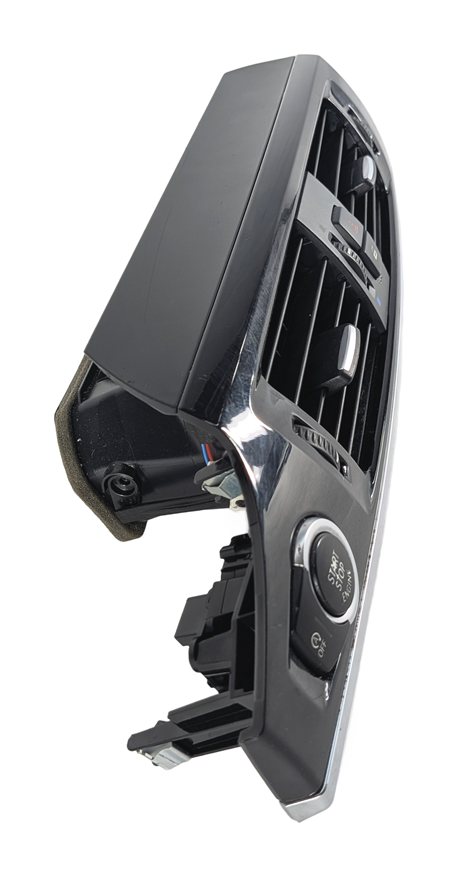 Thumbnail 5: 2014 BMW X3 (F25) FRONT CENTER DASH AC VENT w/ HAZARD START STOP SWITCH (Black)