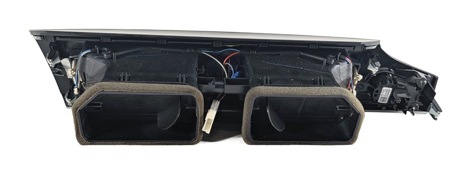 Thumbnail 6: 2014 BMW X3 (F25) FRONT CENTER DASH AC VENT w/ HAZARD START STOP SWITCH (Black)