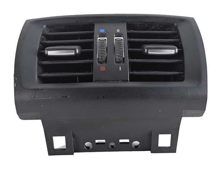 Thumbnail 2: 2014 BMW X3 (F25) REAR CENTER CONSOLE HEAT AIR AC VENT GRILLE BEZEL (Black)