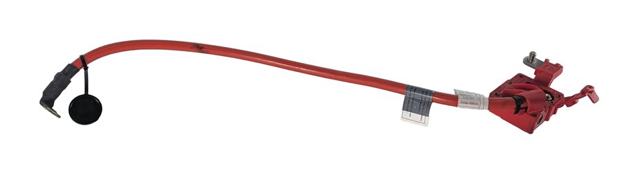 Thumbnail 6: 2016 BMW X3 (F25) 3.0L POSITIVE BATTERY CABLE w/ PYROTECHNIC SAFETY TERMINAL