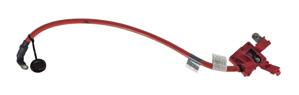 Thumbnail 7: 2016 BMW X3 (F25) 3.0L POSITIVE BATTERY CABLE w/ PYROTECHNIC SAFETY TERMINAL