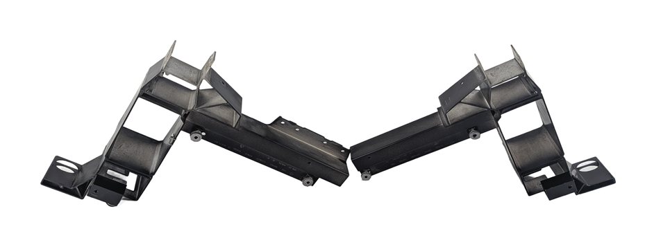 Thumbnail 2: 2016 BMW X3 F25 FRONT HEADLIGHT REINFORCEMENT SUPPORT BRACKET LEFT & RIGHT SET/2