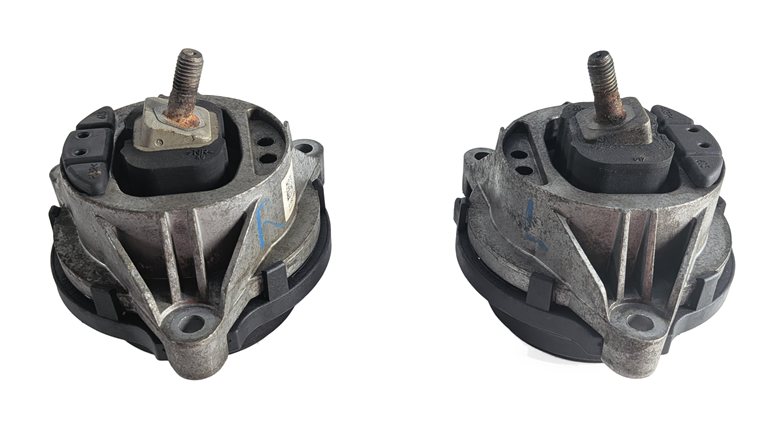 Thumbnail 2: 2014 BMW X3 (F25) 2.0L (N20) ENGINE LEFT & RIGHT MOTOR SUPPORT MOUNT SET/2