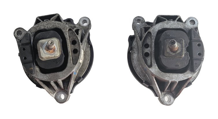 Thumbnail 3: 2014 BMW X3 (F25) 2.0L (N20) ENGINE LEFT & RIGHT MOTOR SUPPORT MOUNT SET/2