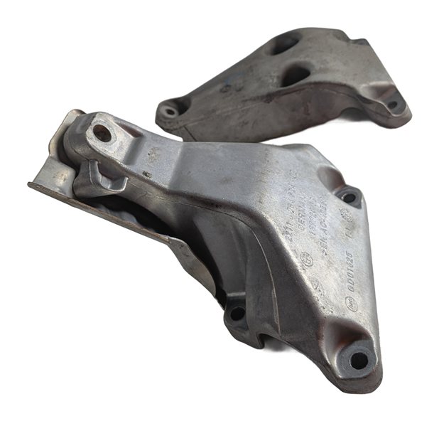 2014 BMW X3 (F25) 2.0L N20 ENGINE LEFT & RIGHT MOTOR MOUNT SUPPORT BRACKET SET/2