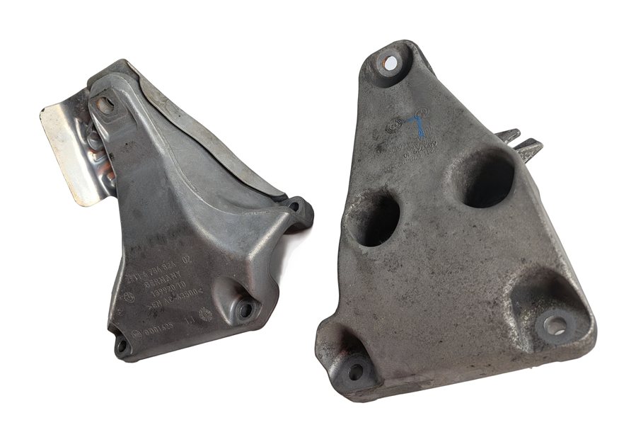 Thumbnail 7: 2014 BMW X3 (F25) 2.0L N20 ENGINE LEFT & RIGHT MOTOR MOUNT SUPPORT BRACKET SET/2