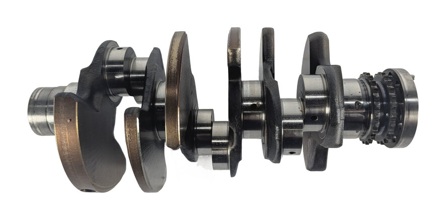 Thumbnail 3: 2012-2015 AUDI A6 A7 (C7 4G8) 3.0L V6 SUPERCHARGED ENGINE CRANKSHAFT CRANK SHAFT