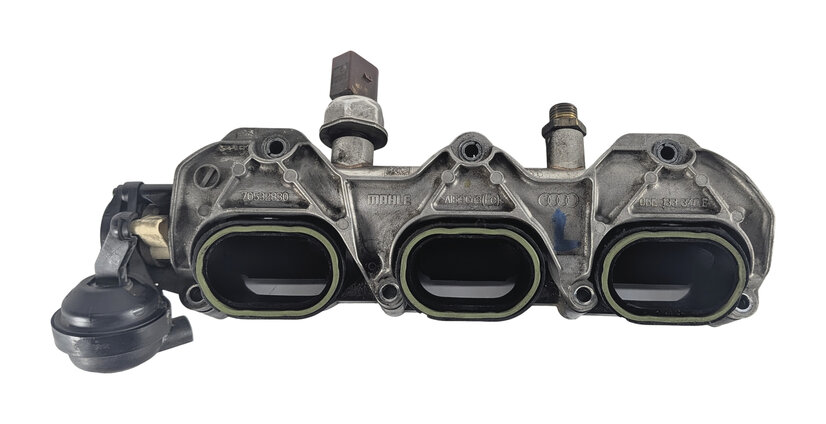 Thumbnail 9: 12-17 AUDI A6 A7 Q5 S5 SQ5 3.0L SUPERCHARGED LEFT INTAKE MANIFOLD DIFFUSER RAIL