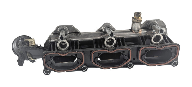Thumbnail 4: 12-17 AUDI A6 A7 Q5 S5 SQ5 (C7 4G8 B8 8T 8R) RIGHT INTAKE MANIFOLD DIFFUSER RAIL