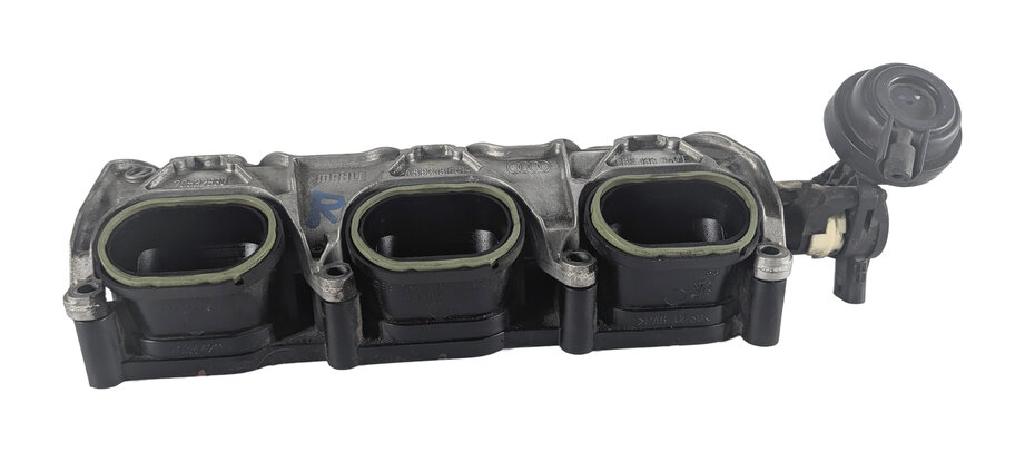 Thumbnail 6: 12-17 AUDI A6 A7 Q5 S5 SQ5 (C7 4G8 B8 8T 8R) RIGHT INTAKE MANIFOLD DIFFUSER RAIL