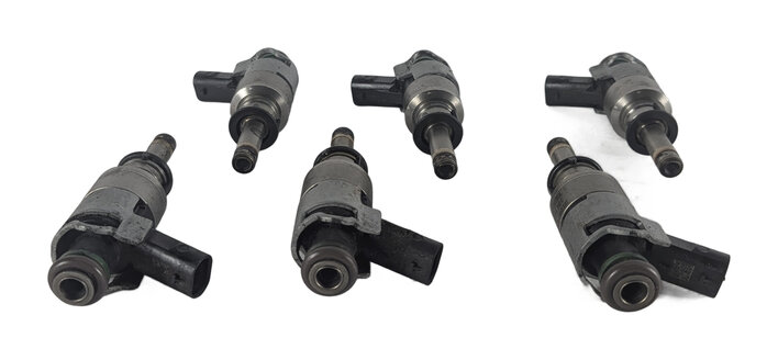 Thumbnail 2: 11-15 AUDI Q5 SQ5 Q7 A6 S4 S5 3.0L SUPERCHARGED FUEL INJECTOR SET/6