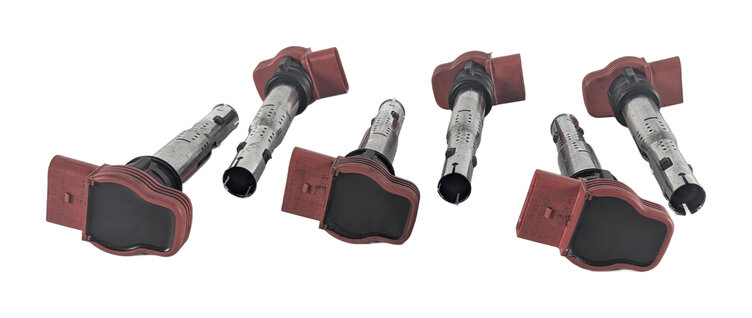 Thumbnail 6: 2005-2017 AUDI A4 S4 A5 S5 A6 S6 A7 A8 Q5 SQ5 Q7 R8 S8 IGNITION COIL SET 6