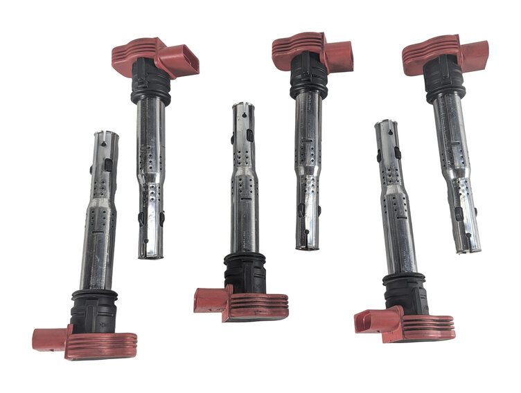 Thumbnail 7: 2005-2017 AUDI A4 S4 A5 S5 A6 S6 A7 A8 Q5 SQ5 Q7 R8 S8 IGNITION COIL SET 6