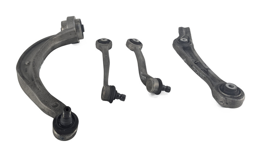 Thumbnail 2: 12-18 AUDI A6 A7 RS7 C7 FRONT RIGHT PASSENGER FORWARD REARWARD CONTROL ARM SET 4