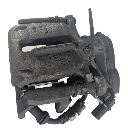 Thumbnail 4: 2012-2018 AUDI A6 A7 (C7) REAR LEFT DISC BRAKE CALIPER 330mm ROTOR w/ EPB MOTOR