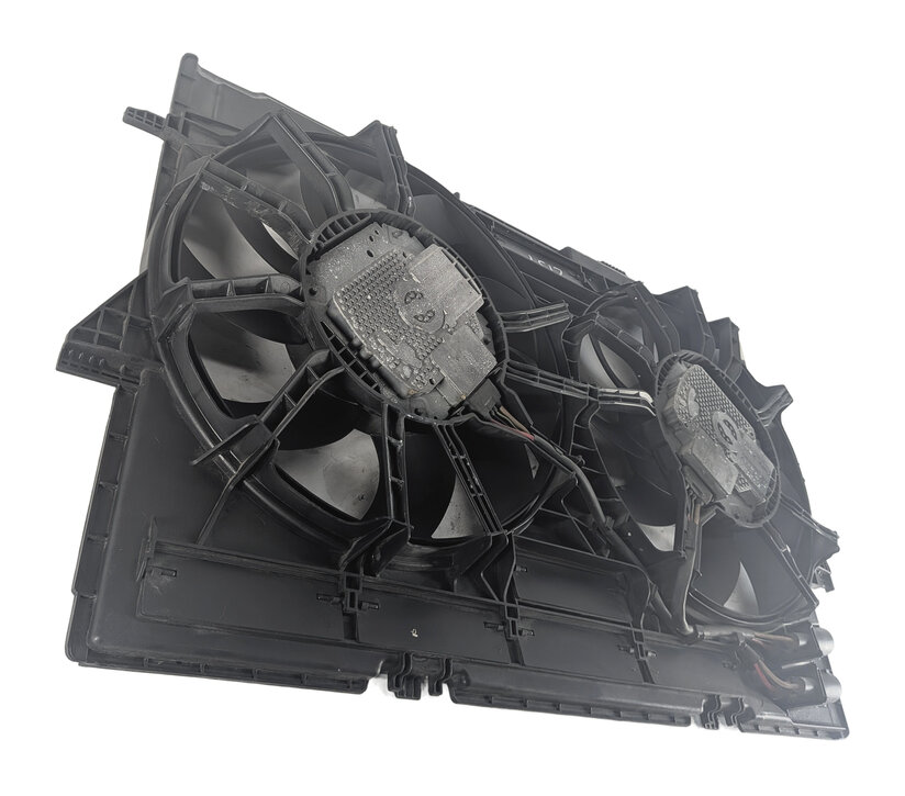 Thumbnail 5: 12-18 AUDI Q5 SQ5 A6 A7 S4 S5 RADIATOR COOLING FAN ASSEMBLY