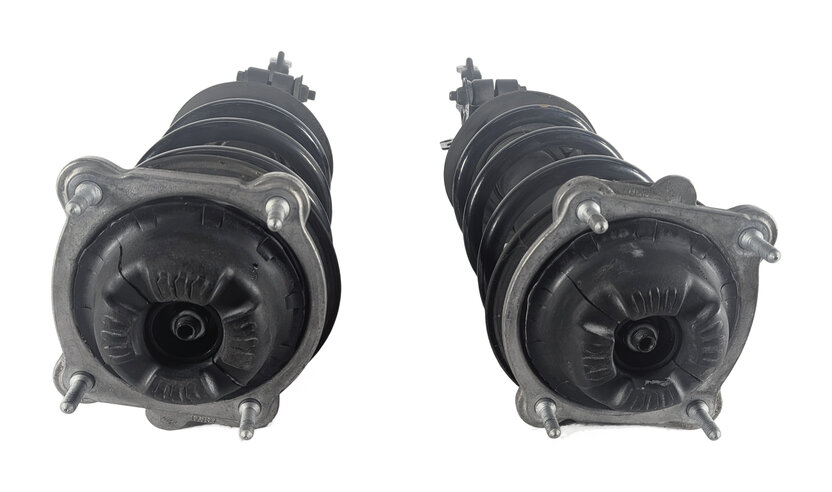 Thumbnail 6: 12-18 AUDI A6 A7 (4G) FRONT LEFT & RIGHT SPORT SUSPENSION SHOCK STRUT SET/2