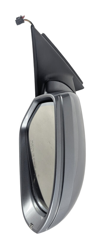 Thumbnail 4: 2012-2013 AUDI A6 (C7) RIGHT PASSENGER HEATED MEMORY AUTODIM DOOR MIRROR (Gray)