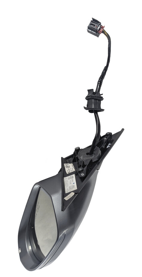 Thumbnail 5: 2012-2013 AUDI A6 (C7) RIGHT PASSENGER HEATED MEMORY AUTODIM DOOR MIRROR (Gray)